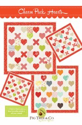 Charm Pack Hearts Pattern