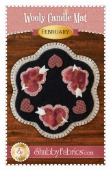 Wooly Candle Mat February
